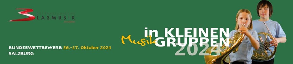 Bundeswettbewerb "Musik in kleinen Gruppen" 2024